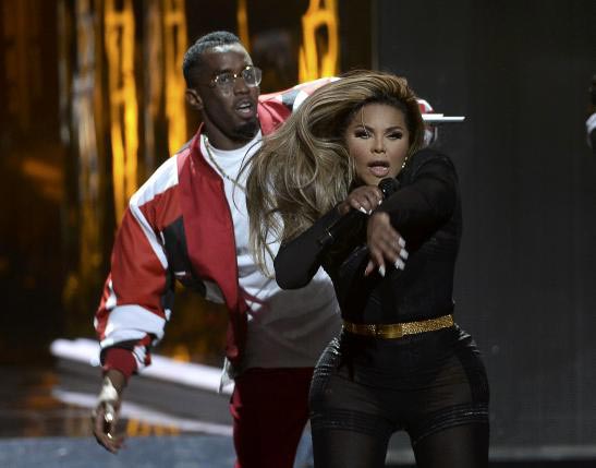 Sean Combs tumbles, Janet Jackson gets emotional at BET awards