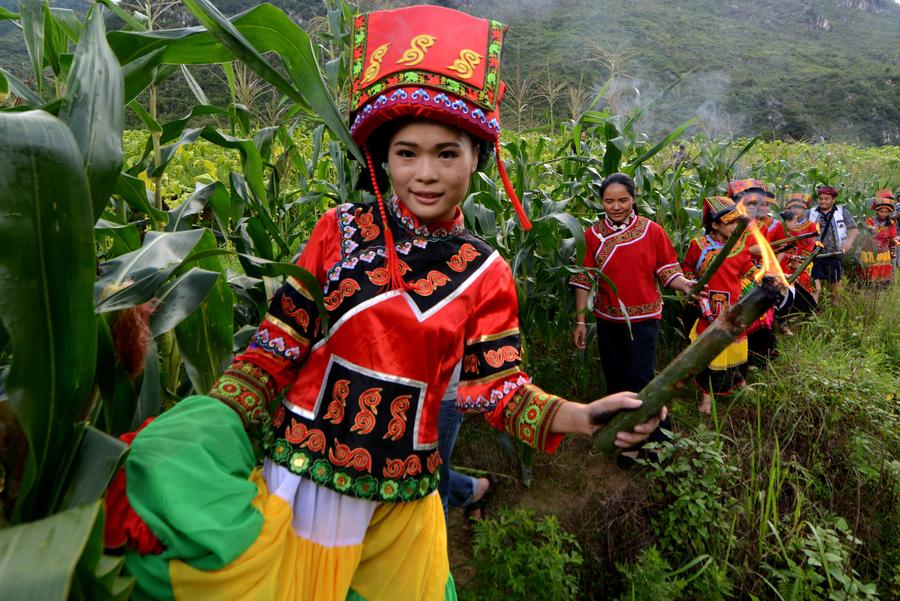 Torch Festival kicks off in China's Guangxi