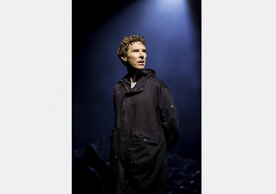 Benedict Cumberbatch performs in <EM>Hamlet</EM>