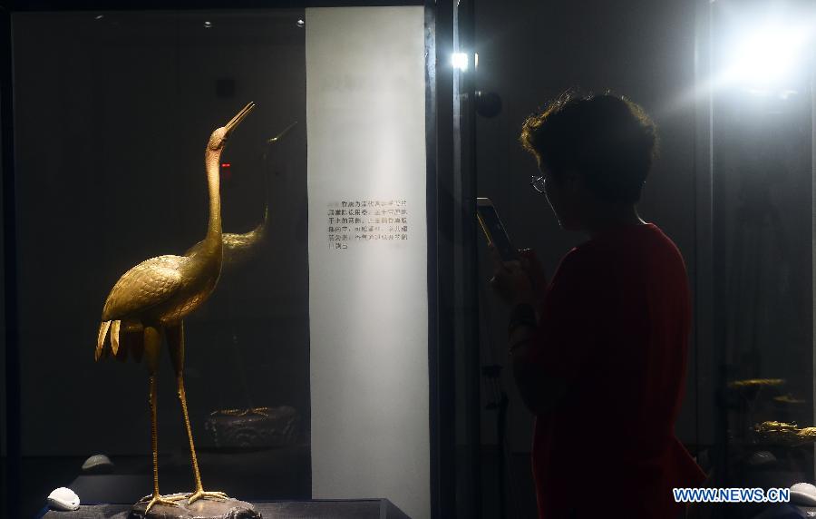 Gold and silver ware exhibition of Palace Museum held in Beijing