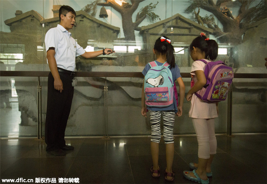 Beijing's tunnel network where troops, peasants fought Japanese army