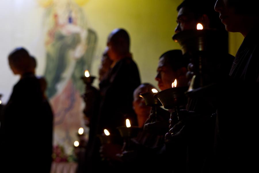 When ancient Buddhism meets modern technology