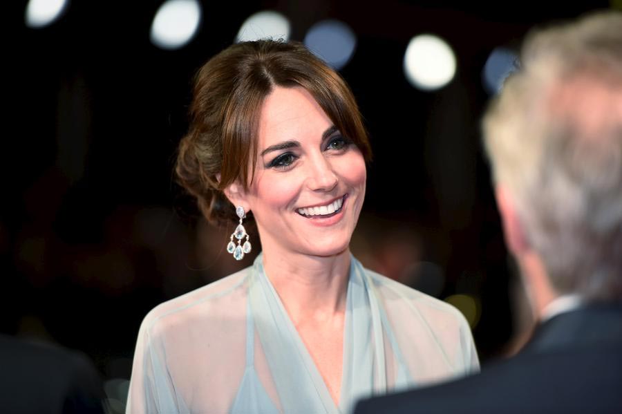 UK's Catherine attends premiere of <EM>Spectre</EM>