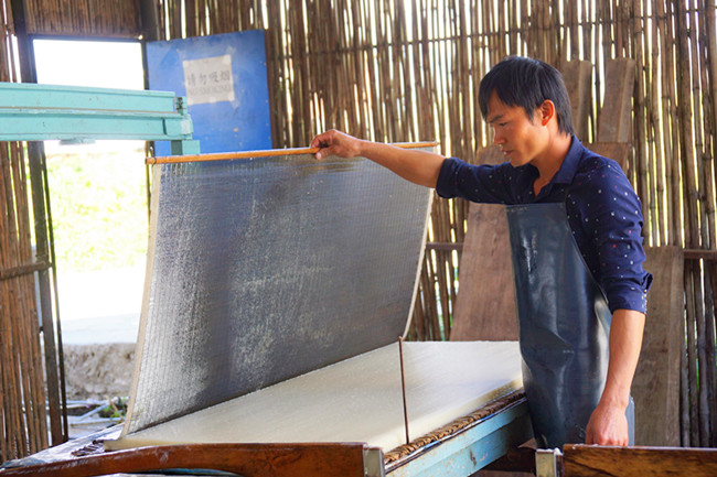 Museum of Handcraft Paper in a Yunnan village