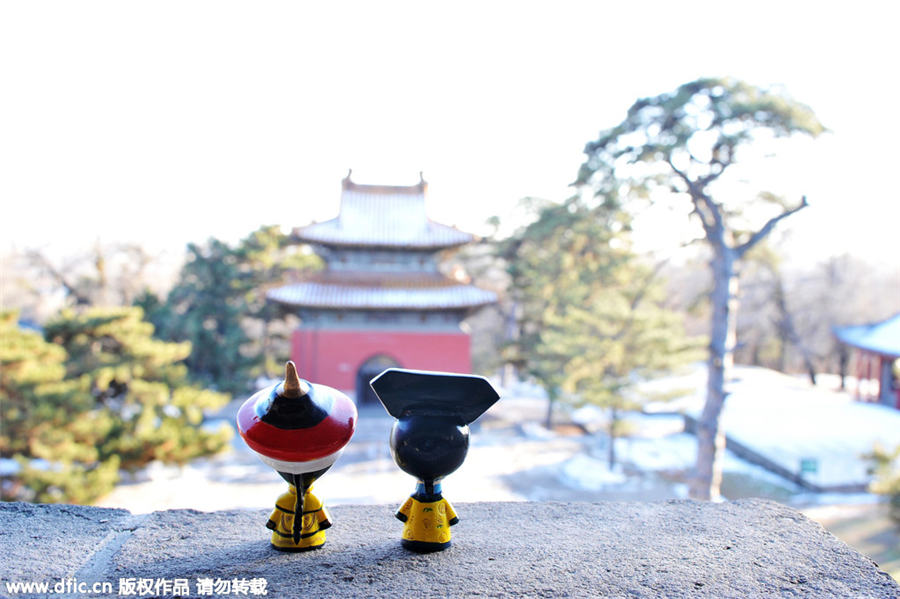 Palace Museum dolls travel to Shenyang's ancient site