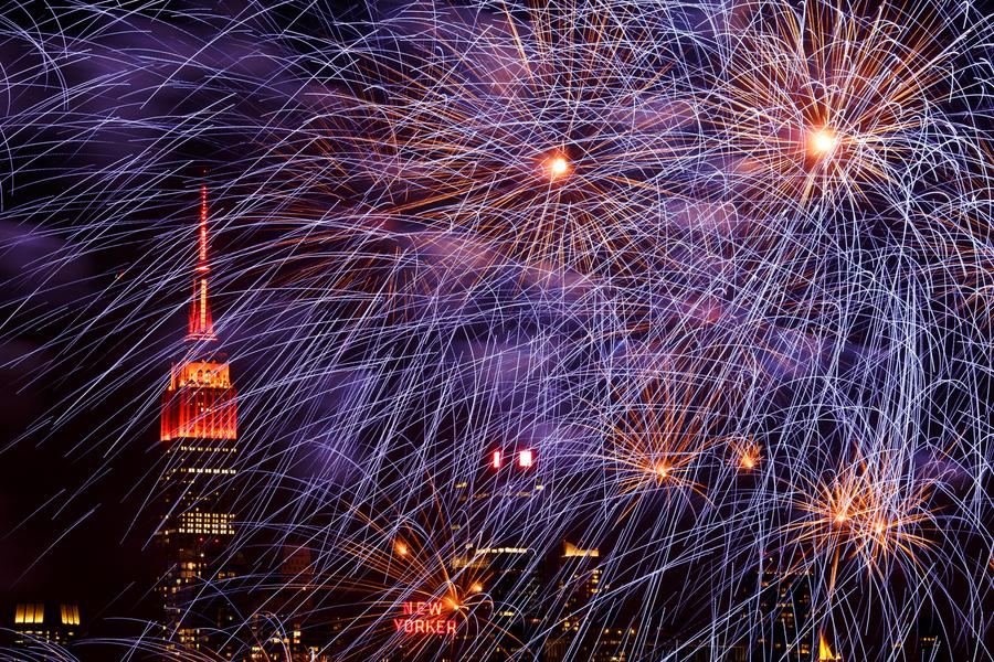 Chinese New Year celebrated with fireworks in New York