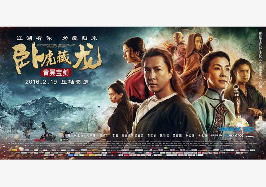 Movies to hit screen during Spring Festival