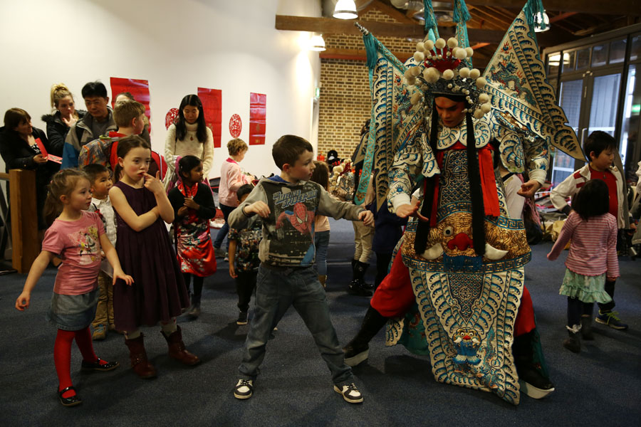 Cuties around the world celebrate Chinese New Year