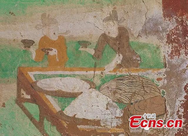 Dunhuang grotto paintings feature festival