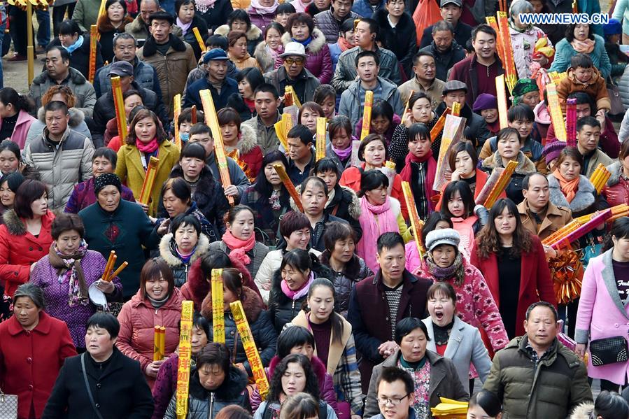 Ceremony held in C China to worship Fu Xi