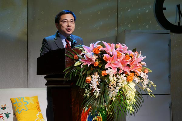 Launch ceremony of the theme webpage, ‘Window for ASEAN-China Children's Cultural Exchanges (WACCCE)', held in Beijing