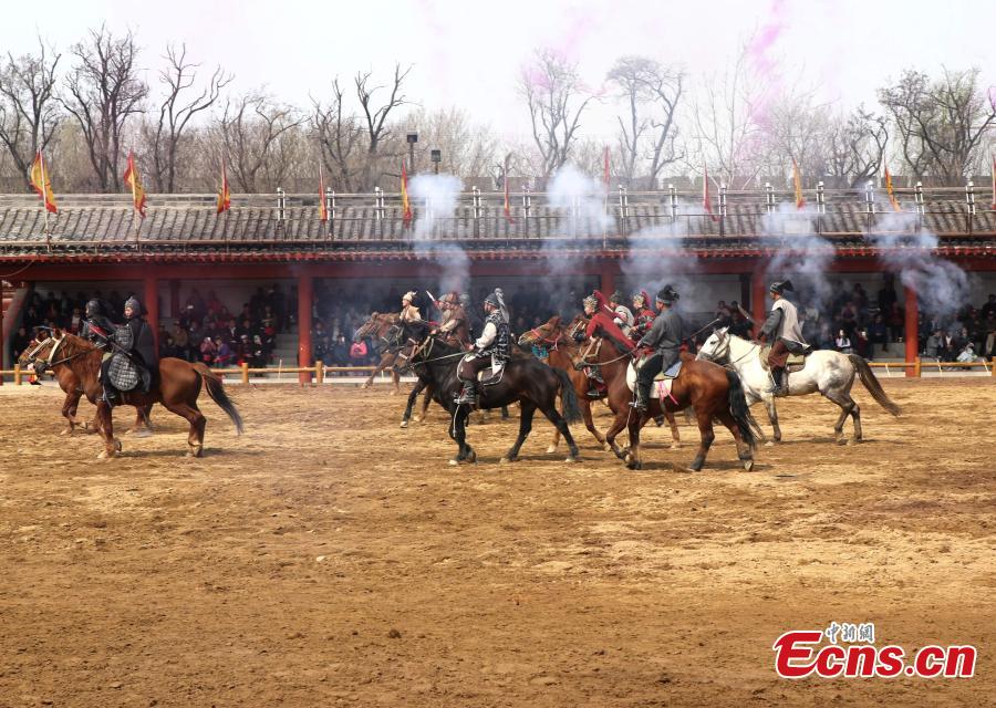 Theme park reenacts Yue Fei's classic win