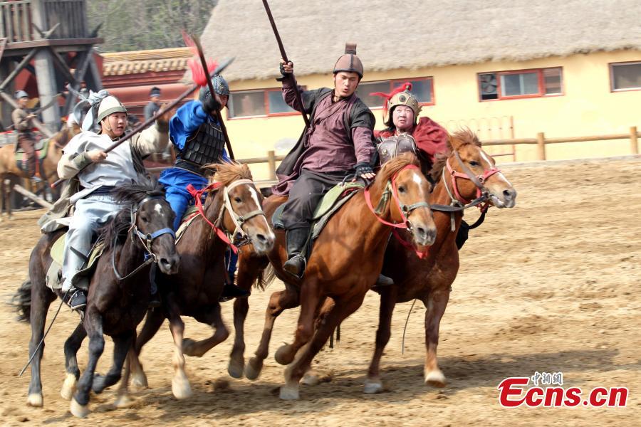 Theme park reenacts Yue Fei's classic win