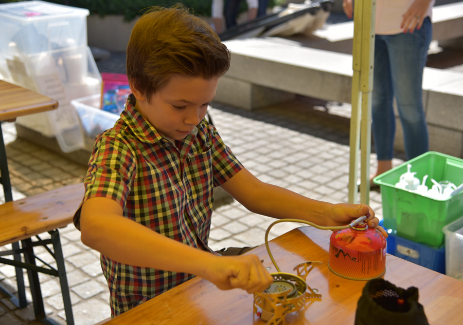 Back to childhood on German Open Day