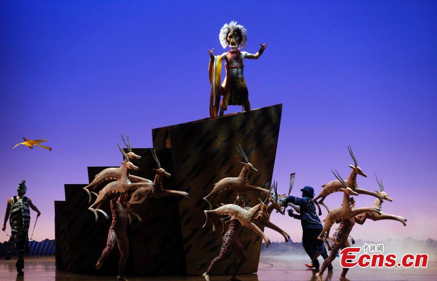 Chinese version of Lion King debuts at Shanghai Disney