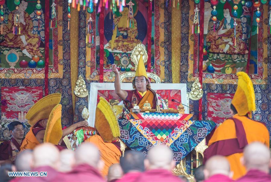 Panchen Lama leads first Kalachakra ritual in Tibet in 50 years