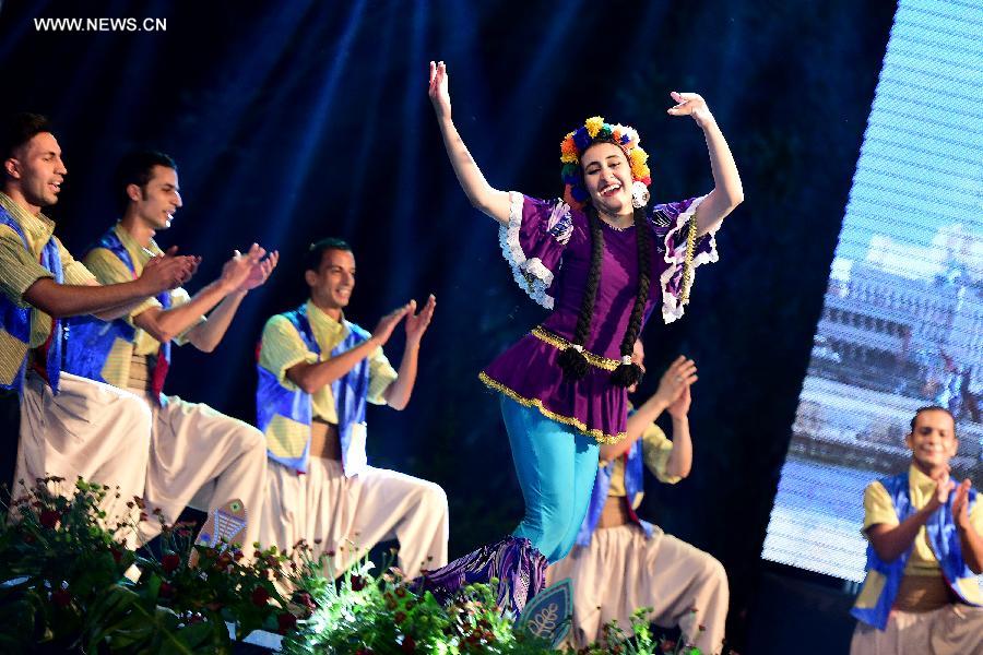 Afro-Chinese Arts & Folklore Festival opens in Cairo, Egypt