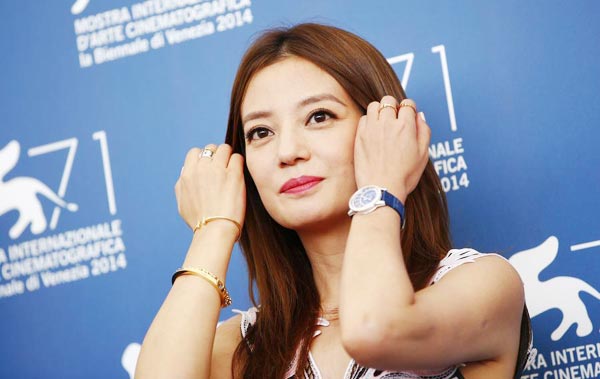 Venice film festival announces Zhao Wei as juror