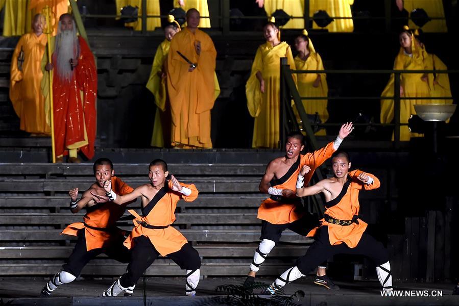 'Shaolin Zen Music Ritual' performed in Henan