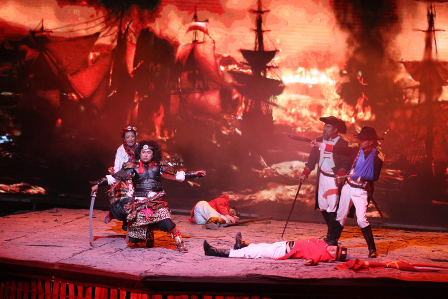 Beijing stages Tibetan multimedia play