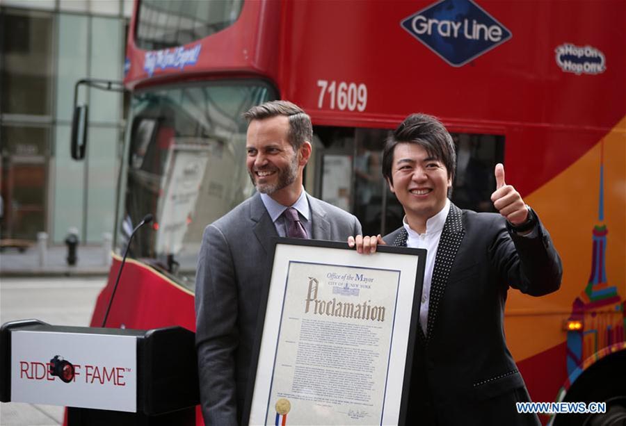 Pianist Lang Lang crowned NYC's Cultural Tourism Ambassador