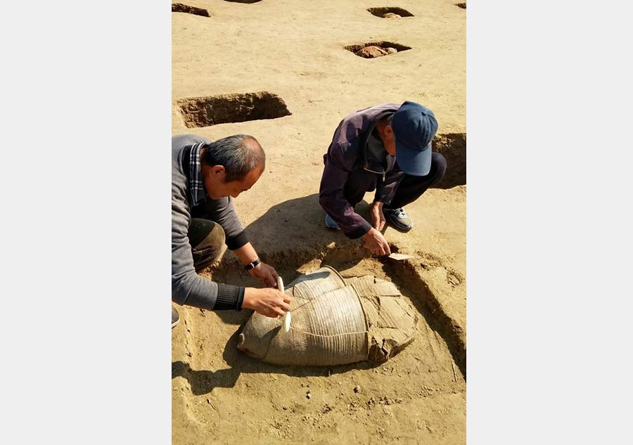 113 ancient tombs discovered in Hebei