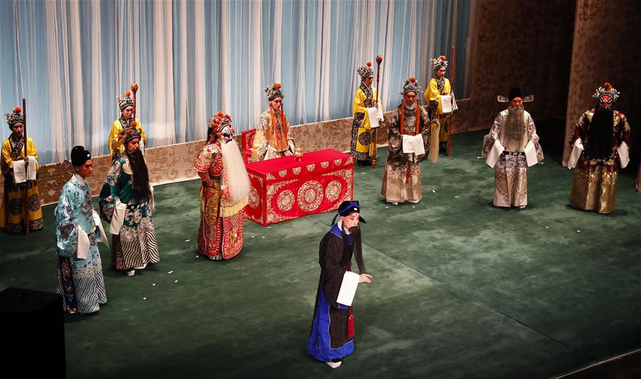 Peking opera 'The General and the Prime Minister' staged in London