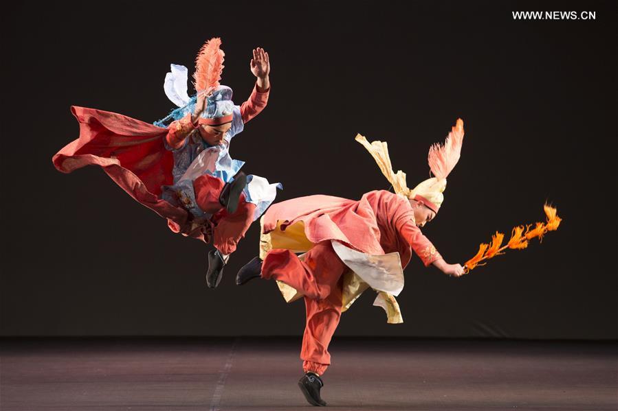 Peking opera staged in Mexico during 44th Int'l Cervantino Festival