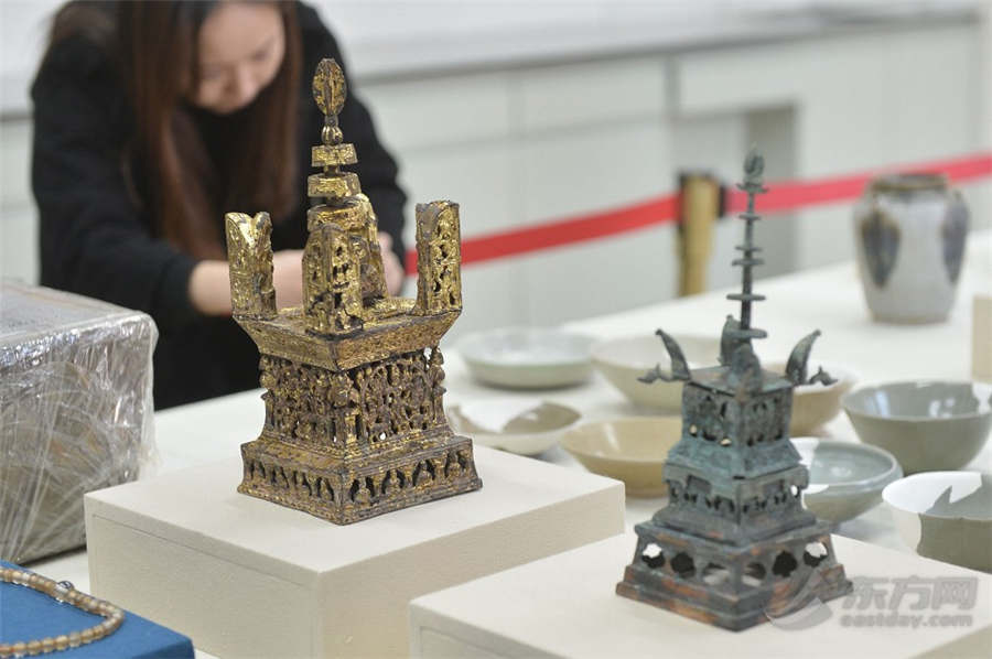 Latest discovery at Shanghai Longping Temple revealed