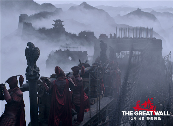 China-Us epic 'The Great Wall' set to debut