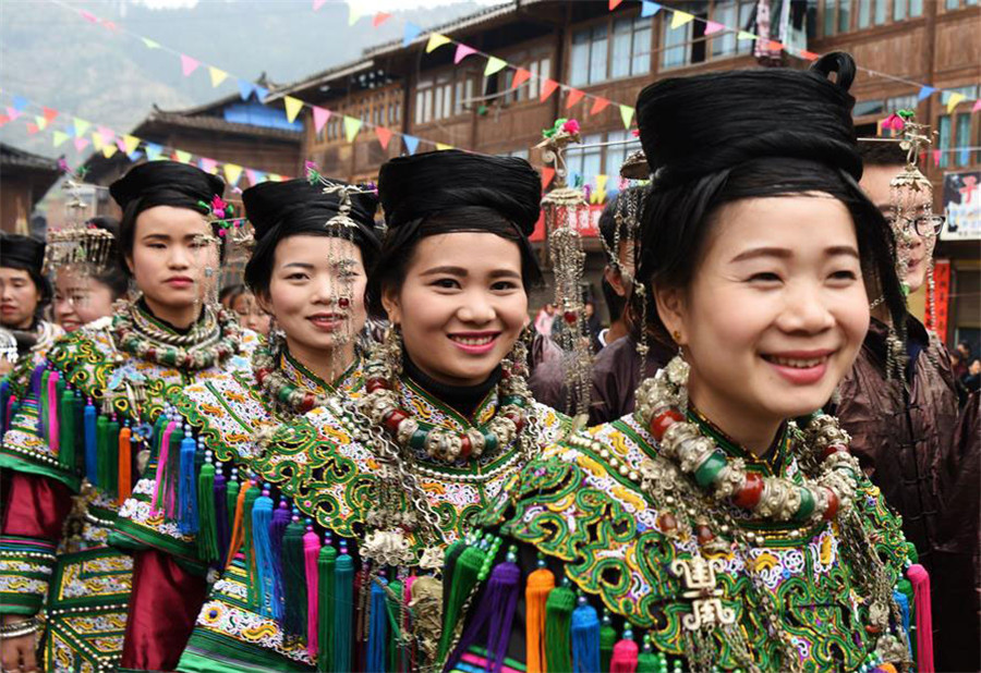 Rare festival held in Guizhou to celebrate Dong minority culture