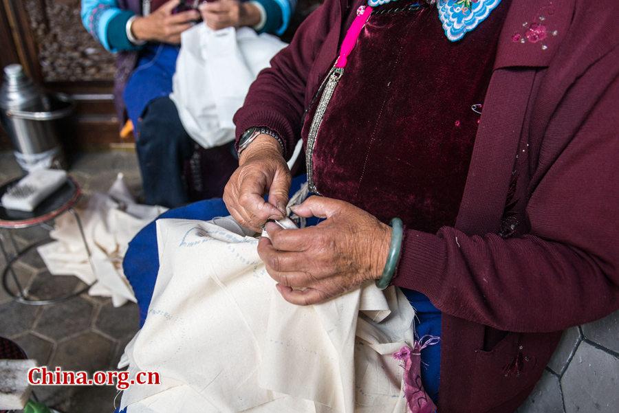 Tie-dyeing techniques of Bai ethnic group