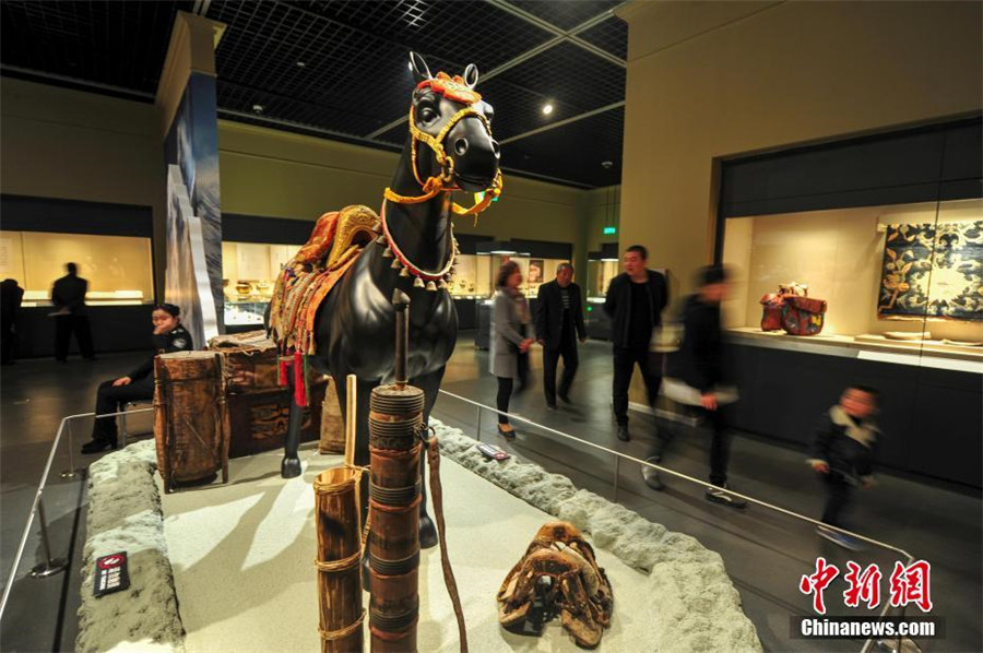 Ancient Tea Horse Route antiques on display in NE China