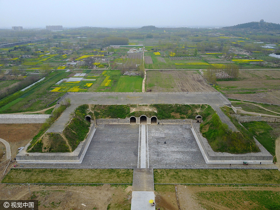 Ming Dynasty ancient bridge unearthed in E China's Anhui