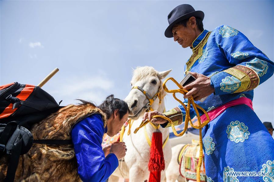 Memorial ritual for Genghis Khan held in China's Inner Mongolia