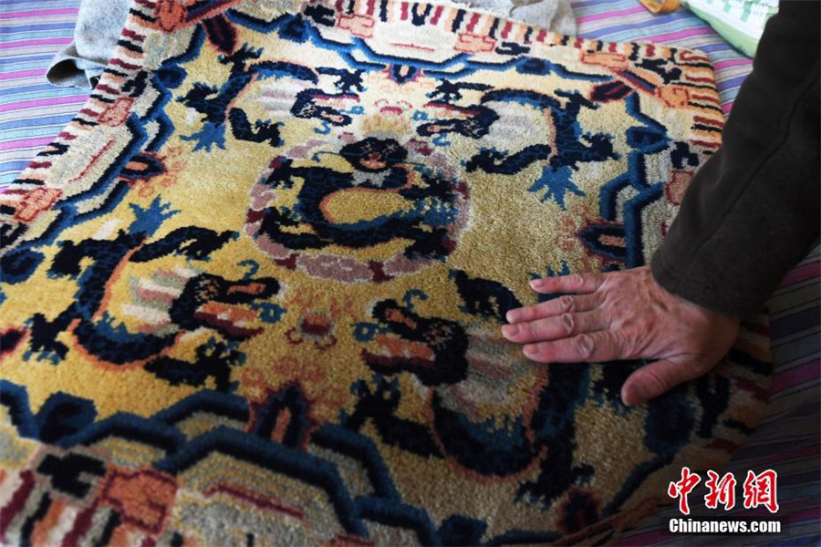 Ancient carpet collection records history of Silk Road