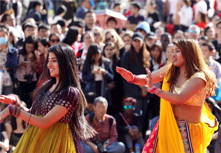 International students celebrate cultures at Beijing university