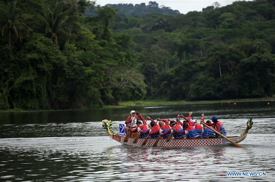 3rd Dragon Boats Festival marked in Panama city