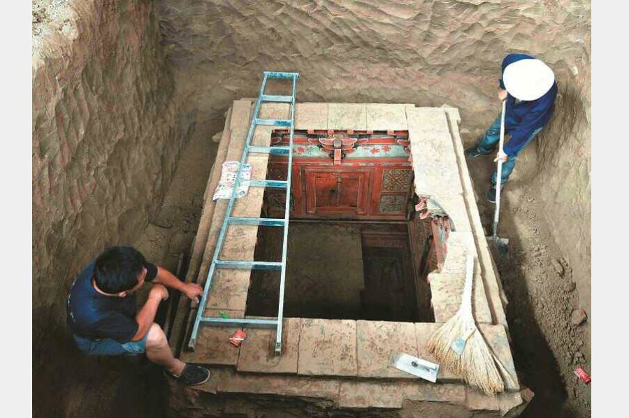 Northern Song Dynasty mural tomb found in Shanxi