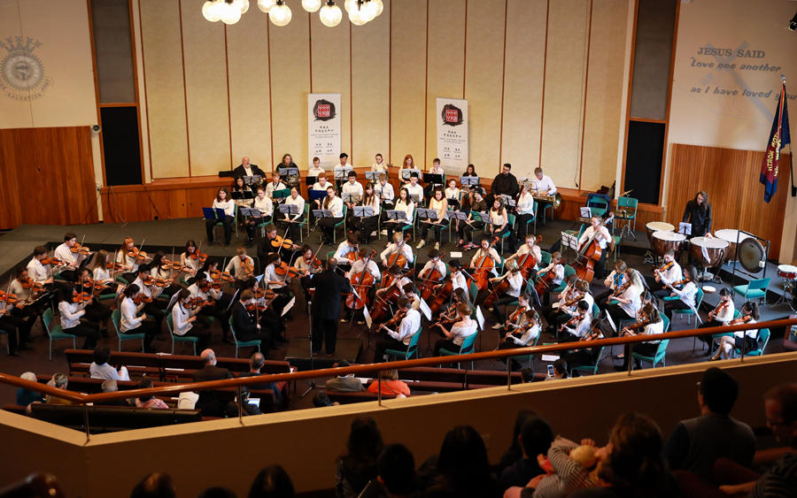 Youth orchestras in New Zealand perform in concert with Chinese flavor