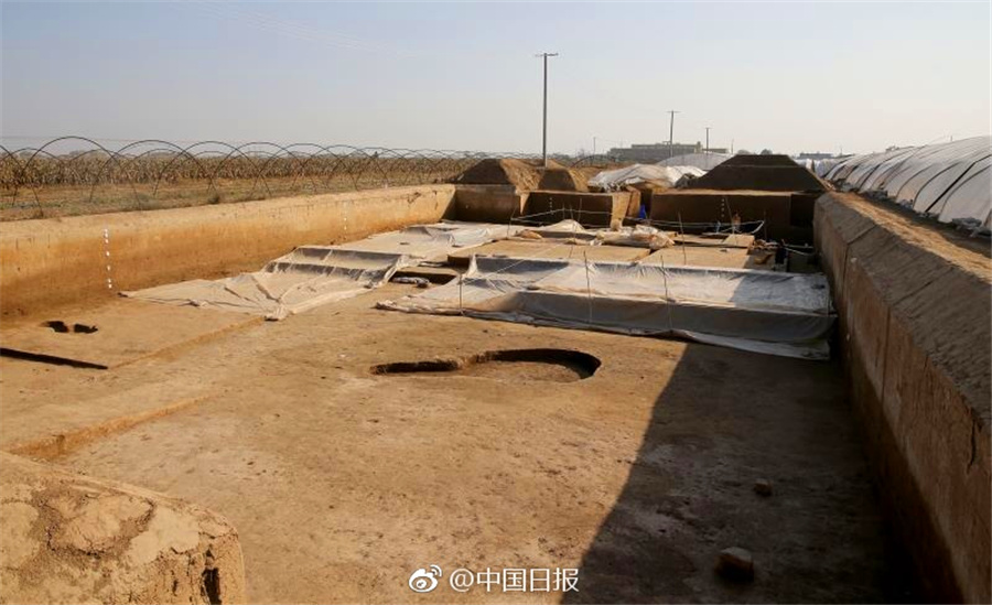 Ruins of ancient luxury baths found in NW China