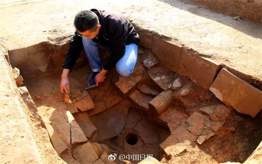 Ruins of ancient luxury baths found in NW China