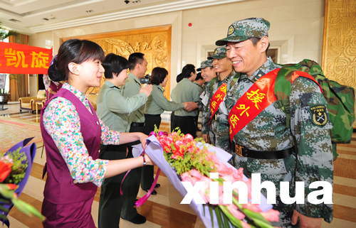 中國(guó)援非軍醫(yī)組載譽(yù)歸來