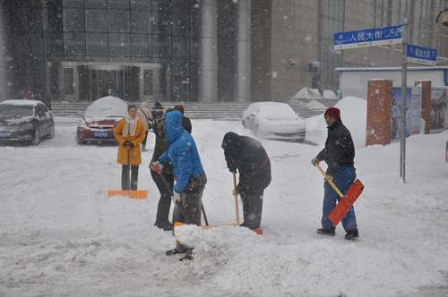 長春降暴雪