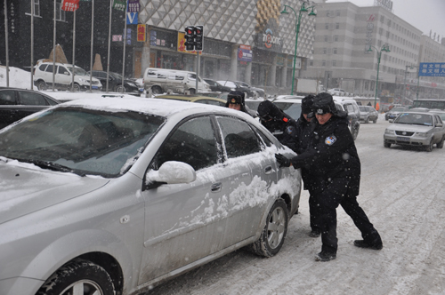 長春降暴雪