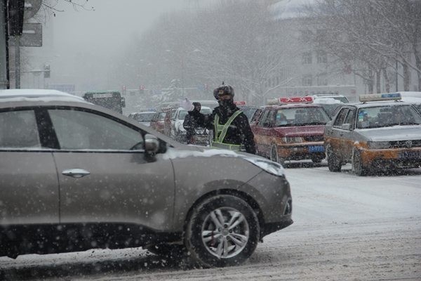 長(zhǎng)春今年首降暴雪