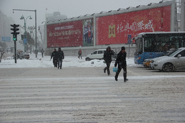 長(zhǎng)春今年首降暴雪