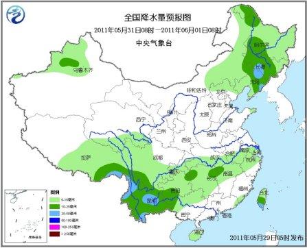 長(zhǎng)江中下游氣象干旱區(qū)未來三天依然無明顯降水