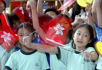 Chinese athletes return home