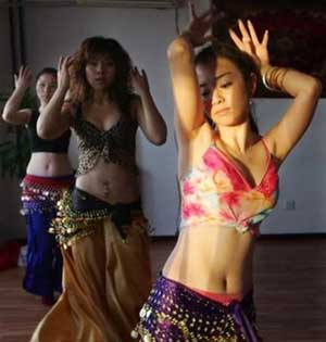 Belly dancing is in vogue